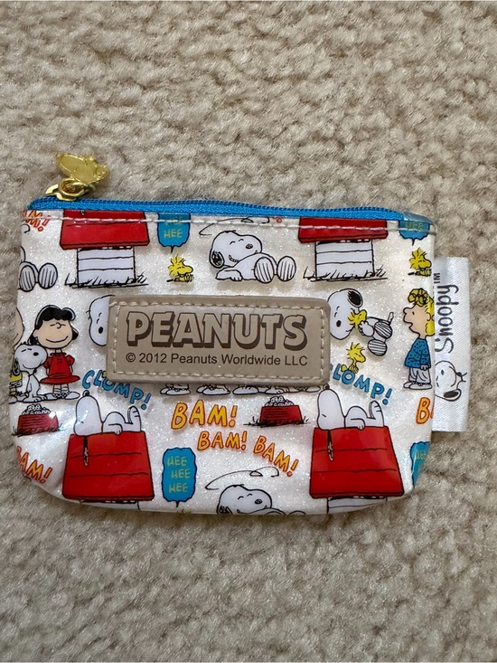 Peanuts Accessories - Snoopy Coin Pouch Cute Peanuts Zipper Pouch
